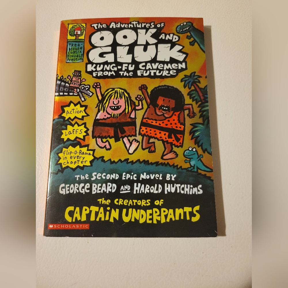 Captain Underpants The Adventures of Ook and Gluk, Kung-Fu Cavemen